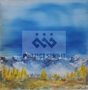 Mountains Blue- T Sprague