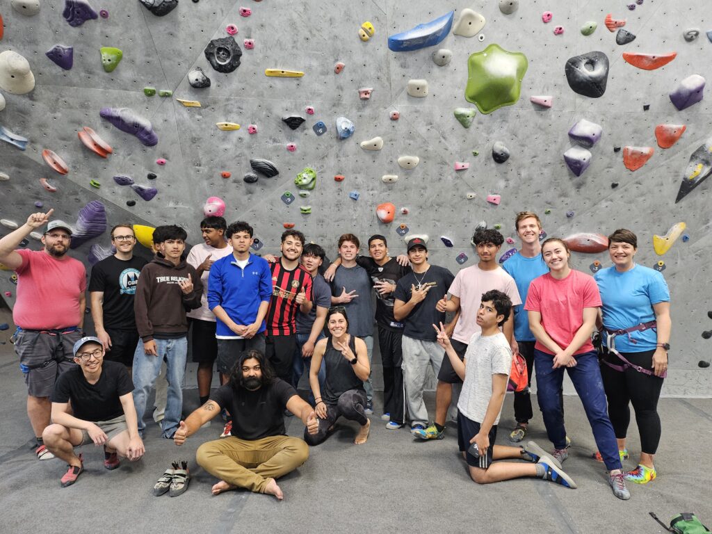 group of climbers